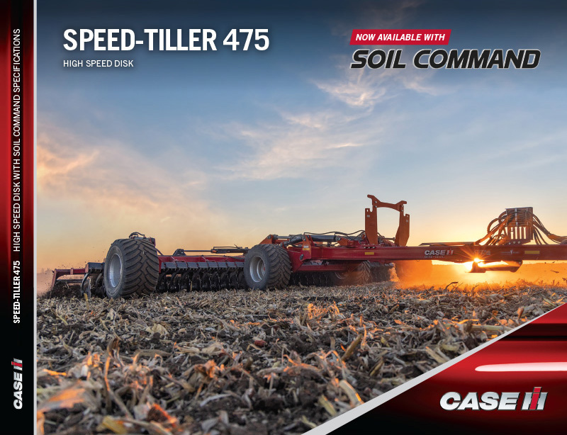 Case IH Speed Tiller Soil Command